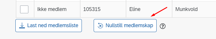 Bildet viser nullstill medlemskap