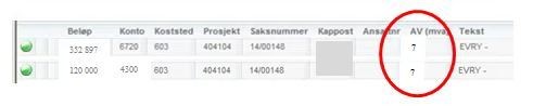 AV (mva) 7 er ringet rundt.
