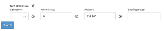 Bildet viser nytt lønnskrav
