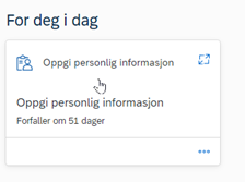 Skjermbilde fra DFØ HR om gjeninntredelse av ansatt via handlingen "Legg til ny ansettelse i introduksjonsprogram"