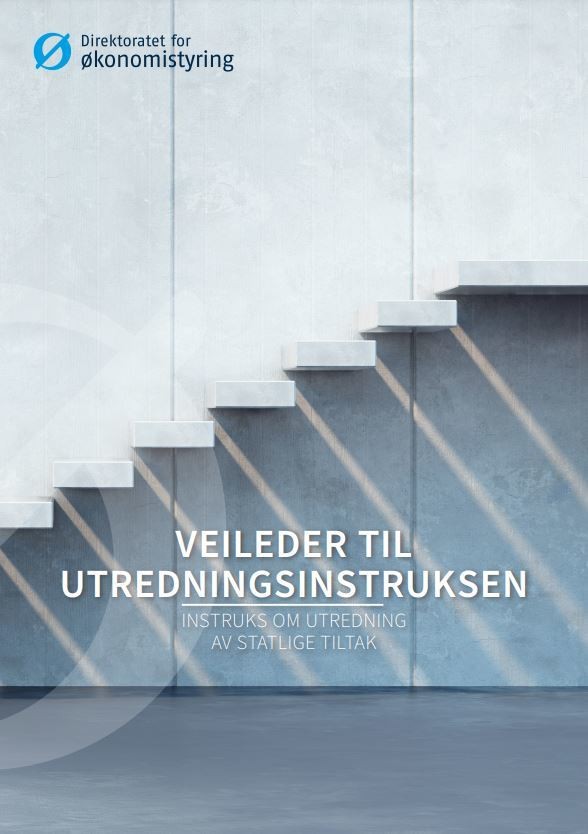 Forsiden til pdf av veileder til Utredningsinstruksen.