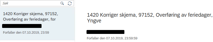 Søknad med kommentarer